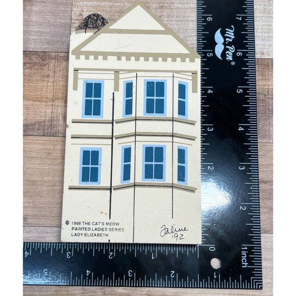 The Cats Meow Painted Ladies Series "Lady Elizabeth" Wooden Shelf Sitter Decor S - Picture 2 of 2